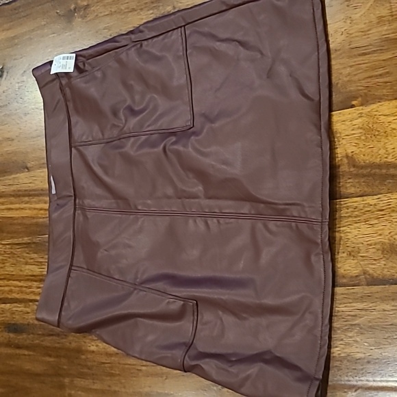 Maurices Dresses & Skirts - Maurices leather skirt women's size 10.  New with tags